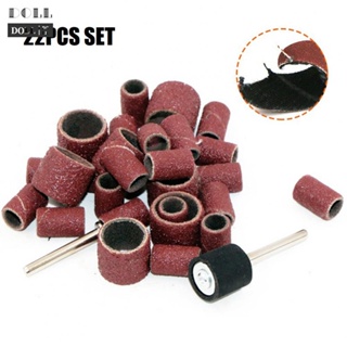 ⭐READY STOCK ⭐Sanding Drum Kit 2 Size 22Pcs Set Accessories Replacement Rotary Tool Sandpaper