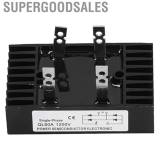 Supergoodsales 1200V 60A 3 Phase Diode Rectifier High Power Bridge Module For Electrical Equipment