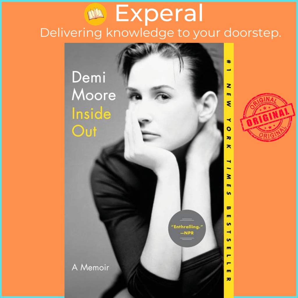 Inside Out - A Memoir โดย Demi Moore (ฉบับสหรัฐอเมริกาปกอ่อน)