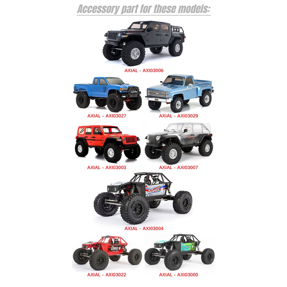 แผ่นครอบพวงมาลัย ทองเหลือง สําหรับอัพเกรดรถไต่หินบังคับ 1/10 Axial Capra SCX10 III