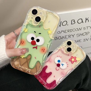 เคสโทรศัพท์มือถือซิลิโคน ลายไอศกรีมสตรอเบอร์รี่ สําหรับ Infinix Hot 30i SPARK GO 2023 Smart 7 Smart 5 Smart 6 X657B Hot 9 Play Hot 10 Play Hot 11 Play Hot 12 Play Hot 30 Play Hot 20