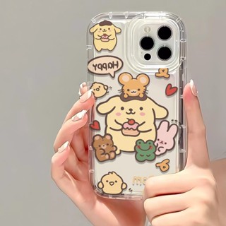 Yiki|เคสโทรศัพท์มือถือแบบนิ่ม TPU ลายปอมปอมปอมน่ารัก สําหรับ OPPO A57 A77 2022 A57E A57S A77S A33 A53 2020 A76 A96 A95 A94 A93 A74 A73 A55 A54 4G