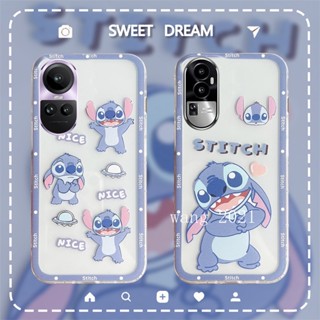 พร้อมส่ง เคสโทรศัพท์มือถือแบบนิ่ม ใส กันกระแทก ลายการ์ตูนน่ารัก สําหรับ OPPO Reno10 Reno10 Pro+ Plus 5G OPPO A78 4G 2023 OPPOReno10 Pro 5G