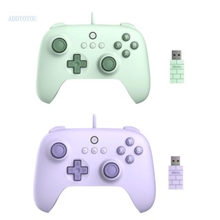 【3C】จอยสติ๊กเล่นเกมไร้สาย กันลื่น 2 4G สําหรับ PC