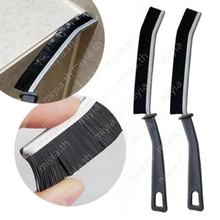 [ขายร้อน] Gap Brush Window Groove Dust Brush Tile Joints Scrubber Stiff Bristles Sweeping Brush Door Track Cleaning Brush miyia