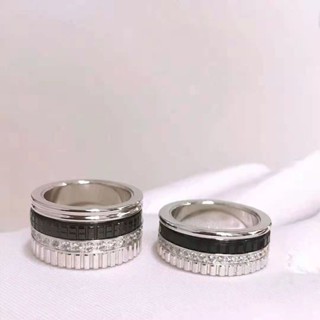 Qi Wei แหวนเกียร์เซรามิค สีดํา สีขาว เวอร์ชั่นแคบ 5MZR