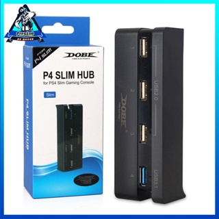 [Ready] Super High Speed 4 In 1 USB Hub Suitable For Sony PlayStation Slim PS4 [F/9]