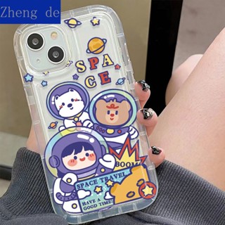 เคสป้องกันโทรศัพท์มือถือ แบบนิ่ม ลายนักบินอวกาศ กันกระแทก สําหรับ Apple Iphone 14 13pro 11 12max xr xs 6JDV