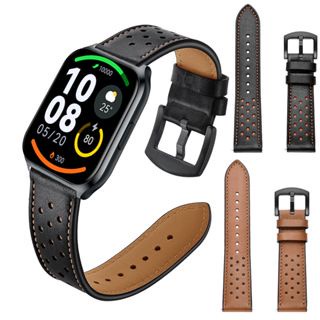 สายนาฬิกาข้อมือหนัง พรีเมี่ยม แบบเปลี่ยน สําหรับ smartwatch Haylou 2 PRO(LS02-PRO)