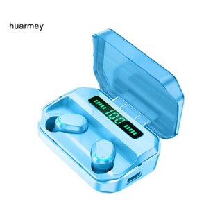 Huarmey M8S หูฟังอินเอียร์ไร้สาย บลูทูธ 50 ลดเสียงรบกวน