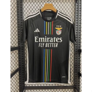 เสื้อกีฬาแขนสั้น ลายทีมชาติฟุตบอล Benfica 2324 ชุดเยือน