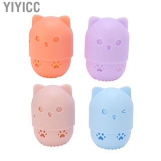 Yiyicc Makeup Sponge Holder Cute  Shape Washable Reusable Breathable Hollow Design M