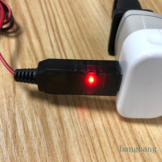 Bang XH สายชาร์จ USB 2 54 มม. 3 7V พร้อมไฟแสดงสถานะ LED สําหรับของเล่นแบตเตอรี่ลิเธียม