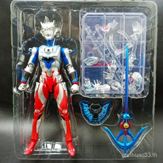 X4nr จัดส่งในเวลา: ฟิกเกอร์แฟชั่น Zeta SHF Super Action Figure Alpha Sharp Blade Form Shining Trigadiga Sairo ACT