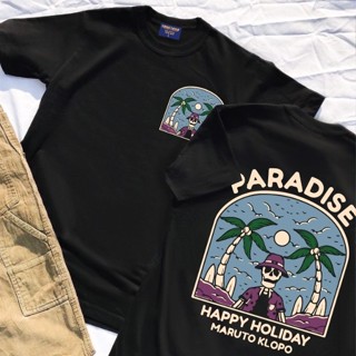 เวรเอ้ย  (พร้อมส่ง) เสื้อยืด PARADISE - ผ้า Cotton100%