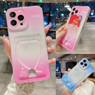 For Xiaomi PocoM3 PocoM2 PocoX3 PocoM4 PocoM5 12Lite 11Lite 11T 11Pro 12 12Pro A1 A1+ 12 12T 13 13Pro Phone Case Nice And Happy Love Card Bag TPU Soft Cover