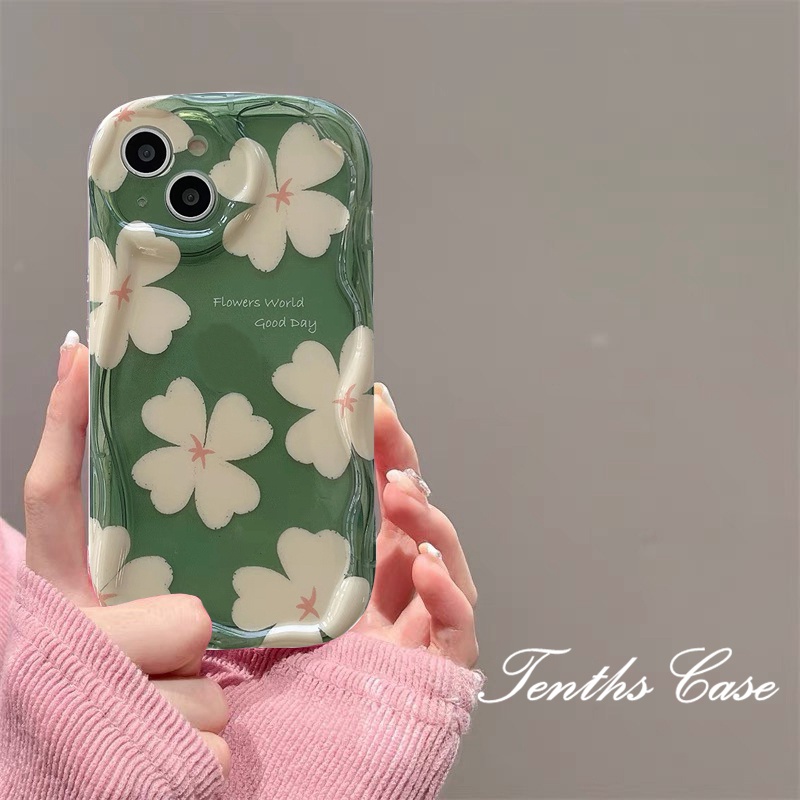 Samsung A15 A25 A05 A05s A14 A34 A54 A03 A03s A04 A04e A04s A23 A13 A33 A53 A12 A22 A52 A52s A32 A51 A50 A50s A30sเคสโทรศัพท์มือถือ ขอบโค้ง ลายดอกไม้ 3D สําหรับ ราคา ถูกที่สุด ดีลบีเคเค แกลเลอรีภาพที่ 2