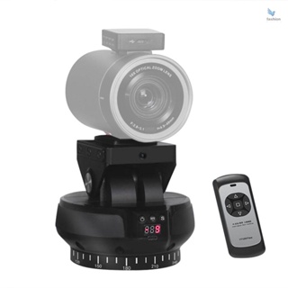 {fash} Andoer YT1200 หัวกระทะพาโนรามา 2 แกน AI ติดตามใบหน้า 360° ขาตั้งกล้องพาโนรามา หัวสามขา หมุนได้ ไร้สาย ควบคุมระยะไกล ปรับได้ 9 ระดับ