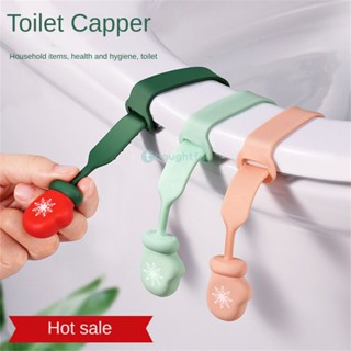 ถุงมือน่ารัก ถุงเท้า Toilet Lid Lifter Creative Lifting Toilet Lid Handle Anti-Dirty Handle Toilet Handle Toilet Lid Lifter Christmas Decoration TH