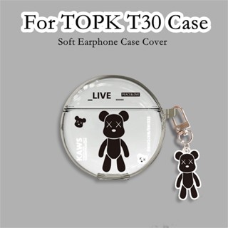 【จัดส่งด่วน】เคสหูฟัง แบบนิ่ม ลายการ์ตูนอนิเมะ สําหรับ TOPK T30 TOPK T30