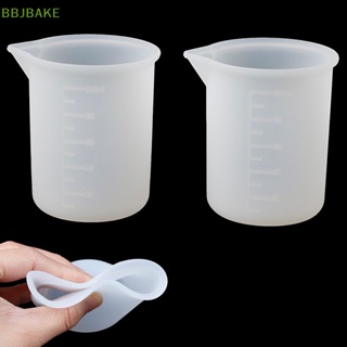 [FSBA] 2Pcs silicone 100ml measuring cup for jewelry crystal scale resin  molds  KCB