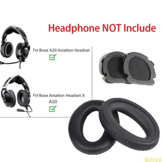 Lidu12 แผ่นฟองน้ํารองหูฟัง สําหรับ Bose Aviation Headset X A10 A20