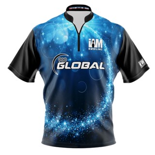 เสื้อโปโล 3D 900 Global DS Bowling Jersey 1551-9G สําหรับผู้ชาย