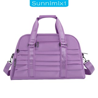 [Sunnimix1] กระเป๋าเดินทาง พร้อมช่องใส่รองเท้า สําหรับตั้งแคมป์ เล่นกีฬายิม