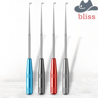 Bliss อุปกรณ์ถอดตะขอเบ็ดตกปลา สเตนเลส กันลื่น ปลอดภัย แบบพกพา