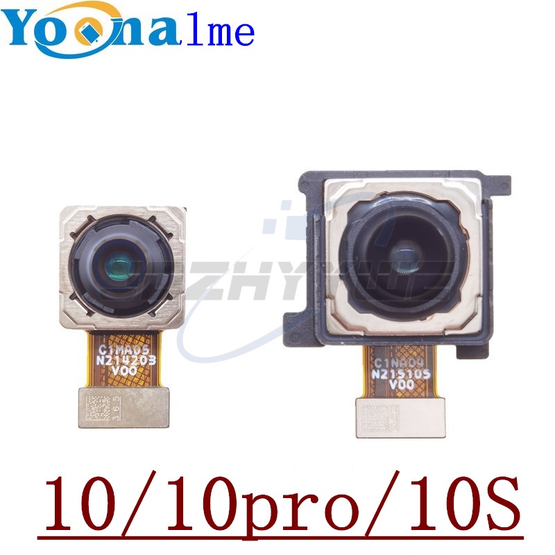 ด้านหลังโมดูลกล้องด้านหน้าสําหรับ OPPO Realme 10 Pro Plus 10T 5G ด้านหน้าขนาดเล็ก Facing กลับกล้องหลัก Flex สาย Reapir อะไหล่