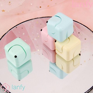 Lanfy ของเล่นลูกบาศก์ ทรงสี่เหลี่ยม บรรเทาความเครียด ป้องกันความวิตกกังวล|สีผู้ใหญ่