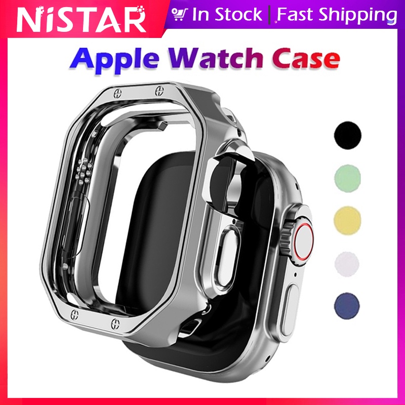 เคสนาฬิกาข้อมือ กันกระแทก สําหรับ Apple Watch Ultra 49 มม. 45 มม. 41 มม. 8 7 SE 6 5 4 40 มม. 44 มม. iwatch 3 2 1 38 มม. 42 มม.