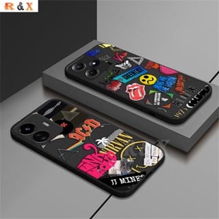 เคสโทรศัพท์มือถือ ยางนิ่ม ลายกราฟฟิตี้ Bring Me The Horizon R&amp;X สําหรับ Redmi 12 Note 12 Pro Note 11 Pro 11s Redmi A1 A2 10 10C 10A 9A 9C 9T 10S Note10 Note9 Poco M4 Pro M3