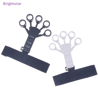 Brightstar อุปกรณ์ออกกําลังกายนิ้วมือ 6 ระดับ สําหรับเล่นกีตาร์