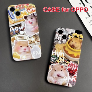 เคสโทรศัพท์มือถือแบบแข็ง ลายการ์ตูนตลก สร้างสรรค์ สําหรับ OPPO Reno8T 5G Reno8 Pro Reno8 Reno7 Z Reno7 Pro Reno6 Pro Reno5 Reno4 Z Reno3