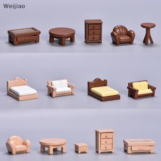 Weijiao% เฟอร์นิเจอร์จิ๋ว DIY สําหรับตกแต่งบ้าน สวน