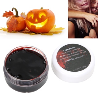 [คลังสินค้าใส]Aday Beauty Makeup Blood Halloween Costume Stage Wound Scar Fake Special Effect