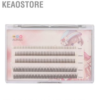 Keaostore Individual Lashes  Soft A Shape Cluster Portable Fluffy Curly for Beauty Salon