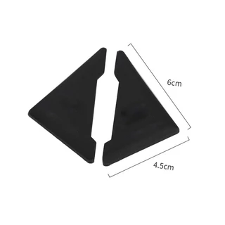 2PCS รถประตู Protector มุมฝาครอบกันชน Anti Collision Protector สติกเกอร์ Auto Emblems รถยนต์อุปกรณ์เสริมภายนอก