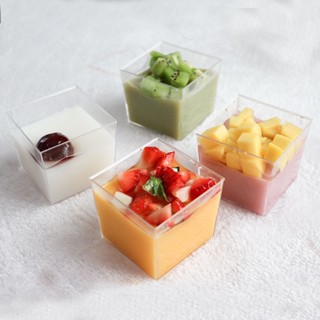 ถ้วยเค้ก + ฝา 150 มล. แพ็ค 25 ชุด