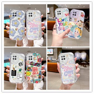 เคส realme 8 5g เคส realme 9 5g เคส realme 8s 5g เคสโทรศัพท์มือถือแบบใส ลายครีม สําหรับ realme 8 5g 8s 5g 9 5g