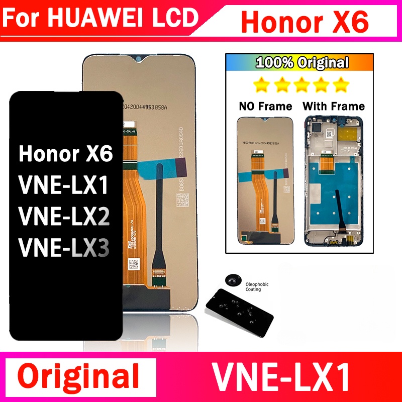 6.5 LCD สําหรับ Huawei Honor X6 VNE-LX1 VNE-LX2 VNE-LX3 จอแสดงผล LCD Touch Screen Digitizer Assembly