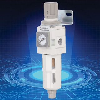 ZhongXiong ตัวควบคุมความดันตัวกรองคอมเพรสเซอร์แอร์ G1/4in 0.1‑0.85Mpa Controller สำหรับเปลี่ยน