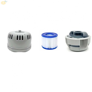 【VARSTR】Filter Kit 10*8*5cm 14.5*11.5cm Grey Filter Housing For Lay-Z Spa VIIntex VI