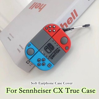 【Trend Front】เคสหูฟัง แบบนิ่ม ลายการ์ตูน สําหรับ Sennheiser CX True Case