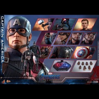 [New products in stock] HotToys ht Captain America MMS536 Avengers 4: Final battle Captain America