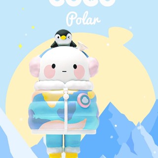 ฟิกเกอร์ Pop Mart Antarctic Polar bobo Big Baby น่ารัก สร้างสรรค์ สําหรับของขวัญ DM9I