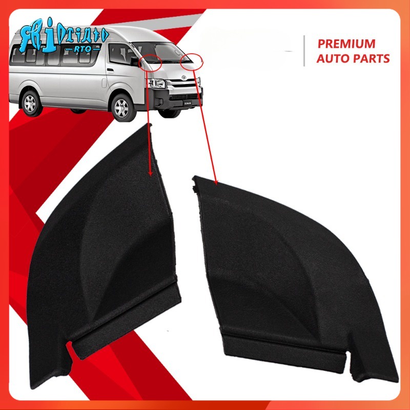 Rto ฝาครอบที่ปัดน้ําฝน ตัวถังกว้าง สําหรับ Toyota Hiace KDH200 2005-2019 55878-26020; 55877-26020 1 คู่