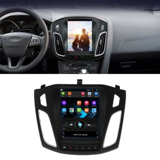 HJ001 9.7in แนวตั้งเครื่องเล่น MP5 บลูทูธวิทยุ FM ระบบนำทาง GPS แบบ Wifi สำหรับ Android 10.1 Fit Ford Focus 2012-2018