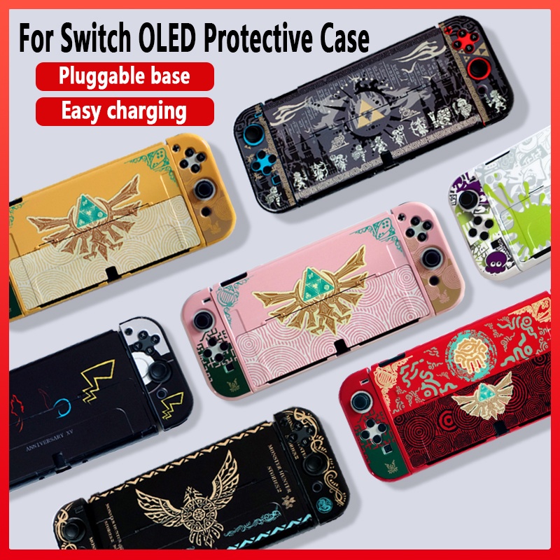 เคสแข็ง NS OLED อุปกรณ์เสริม สําหรับ Nintendo SWITCH OLED
